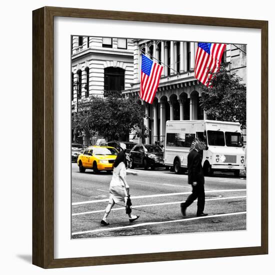 Safari CityPop Collection - Crossroad at Manhattan III-Philippe Hugonnard-Framed Photographic Print