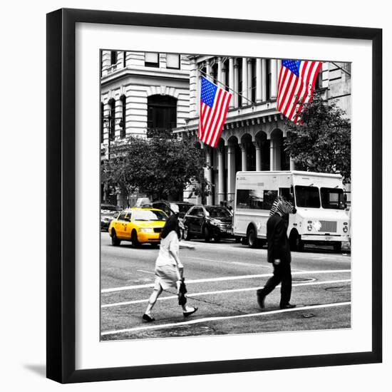 Safari CityPop Collection - Crossroad at Manhattan III-Philippe Hugonnard-Framed Photographic Print