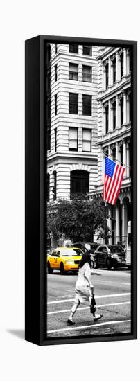 Safari CityPop Collection - Crossroad at Manhattan IV-Philippe Hugonnard-Framed Stretched Canvas