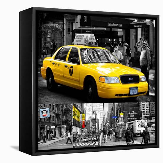 Safari CityPop Collection in New York-Philippe Hugonnard-Framed Stretched Canvas