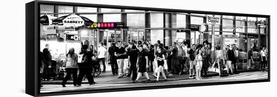 Safari CityPop Collection - Manhattan Subway Station II-Philippe Hugonnard-Framed Stretched Canvas