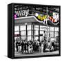 Safari CityPop Collection - Manhattan Subway Station III-Philippe Hugonnard-Framed Stretched Canvas