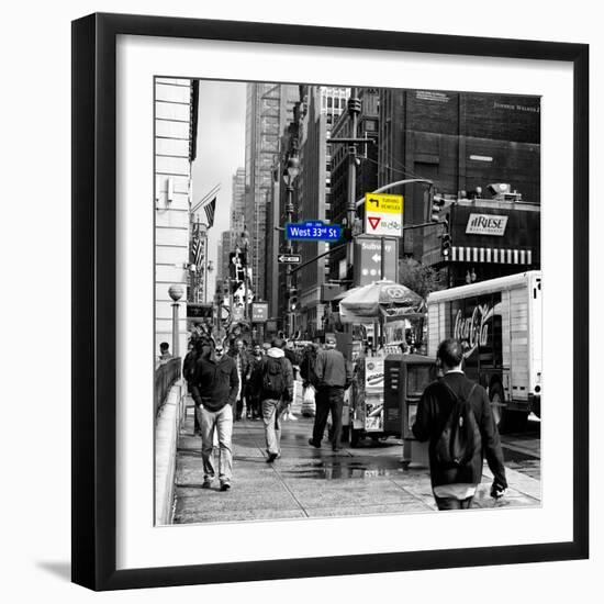 Safari CityPop Collection - Manhattan West 33rd Street III-Philippe Hugonnard-Framed Photographic Print