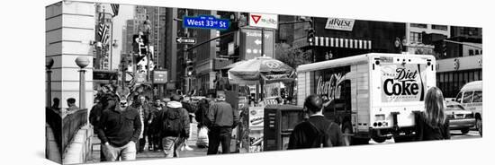 Safari CityPop Collection - Manhattan West 33rd Street IV-Philippe Hugonnard-Stretched Canvas