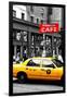 Safari CityPop Collection - New York Yellow Cab in Soho II-Philippe Hugonnard-Framed Photographic Print