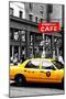 Safari CityPop Collection - New York Yellow Cab in Soho II-Philippe Hugonnard-Mounted Photographic Print