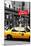 Safari CityPop Collection - New York Yellow Cab in Soho II-Philippe Hugonnard-Mounted Premium Photographic Print