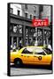 Safari CityPop Collection - New York Yellow Cab in Soho II-Philippe Hugonnard-Framed Stretched Canvas