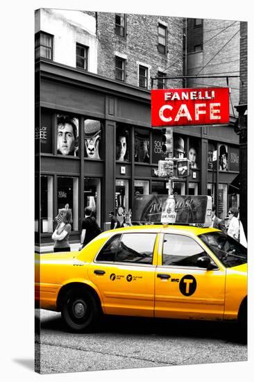 Safari CityPop Collection - New York Yellow Cab in Soho II-Philippe Hugonnard-Stretched Canvas