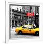 Safari CityPop Collection - New York Yellow Cab in Soho III-Philippe Hugonnard-Framed Photographic Print