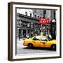 Safari CityPop Collection - New York Yellow Cab in Soho III-Philippe Hugonnard-Framed Photographic Print