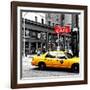 Safari CityPop Collection - New York Yellow Cab in Soho III-Philippe Hugonnard-Framed Photographic Print