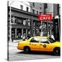 Safari CityPop Collection - New York Yellow Cab in Soho III-Philippe Hugonnard-Stretched Canvas