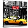 Safari CityPop Collection - New York Yellow Cab in Soho IV-Philippe Hugonnard-Stretched Canvas