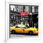 Safari CityPop Collection - New York Yellow Cab in Soho IV-Philippe Hugonnard-Framed Photographic Print