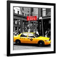 Safari CityPop Collection - New York Yellow Cab in Soho IV-Philippe Hugonnard-Framed Photographic Print