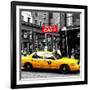 Safari CityPop Collection - New York Yellow Cab in Soho IV-Philippe Hugonnard-Framed Photographic Print