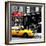 Safari CityPop Collection - New York Yellow Cab in Soho V-Philippe Hugonnard-Framed Photographic Print