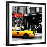 Safari CityPop Collection - New York Yellow Cab in Soho V-Philippe Hugonnard-Framed Photographic Print