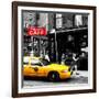 Safari CityPop Collection - New York Yellow Cab in Soho V-Philippe Hugonnard-Framed Photographic Print