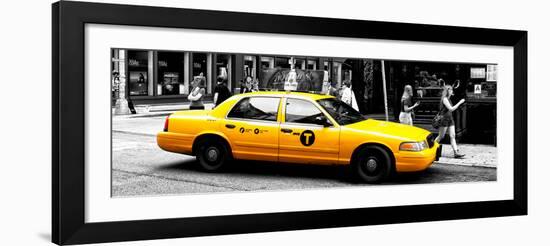 Safari CityPop Collection - New York Yellow Cab in Soho VI-Philippe Hugonnard-Framed Photographic Print