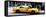 Safari CityPop Collection - New York Yellow Cab in Soho VI-Philippe Hugonnard-Framed Stretched Canvas