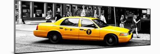 Safari CityPop Collection - New York Yellow Cab in Soho VI-Philippe Hugonnard-Mounted Photographic Print