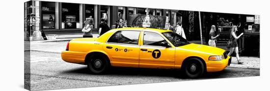 Safari CityPop Collection - New York Yellow Cab in Soho VI-Philippe Hugonnard-Stretched Canvas