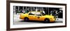 Safari CityPop Collection - New York Yellow Cab in Soho VI-Philippe Hugonnard-Framed Photographic Print