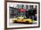 Safari CityPop Collection - New York Yellow Cab in Soho-Philippe Hugonnard-Framed Photographic Print