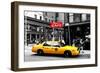 Safari CityPop Collection - New York Yellow Cab in Soho-Philippe Hugonnard-Framed Photographic Print