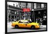 Safari CityPop Collection - New York Yellow Cab in Soho-Philippe Hugonnard-Framed Photographic Print