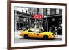 Safari CityPop Collection - New York Yellow Cab in Soho-Philippe Hugonnard-Framed Photographic Print