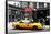 Safari CityPop Collection - New York Yellow Cab in Soho-Philippe Hugonnard-Framed Stretched Canvas