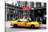 Safari CityPop Collection - New York Yellow Cab in Soho-Philippe Hugonnard-Stretched Canvas