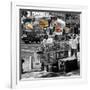 Safari CityPop Collection - NYC Hot Dog with Zebra Man II-Philippe Hugonnard-Framed Photographic Print