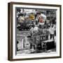 Safari CityPop Collection - NYC Hot Dog with Zebra Man II-Philippe Hugonnard-Framed Photographic Print