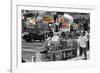 Safari CityPop Collection - NYC Hot Dog with Zebra Man III-Philippe Hugonnard-Framed Photographic Print