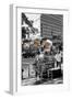 Safari CityPop Collection - NYC Hot Dog with Zebra Man-Philippe Hugonnard-Framed Photographic Print