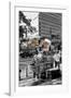 Safari CityPop Collection - NYC Hot Dog with Zebra Man-Philippe Hugonnard-Framed Photographic Print