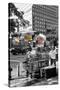 Safari CityPop Collection - NYC Hot Dog with Zebra Man-Philippe Hugonnard-Stretched Canvas