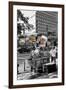 Safari CityPop Collection - NYC Hot Dog with Zebra Man-Philippe Hugonnard-Framed Photographic Print