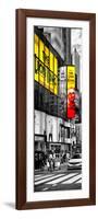 Safari CityPop Collection - Times Square Lion King II-Philippe Hugonnard-Framed Photographic Print