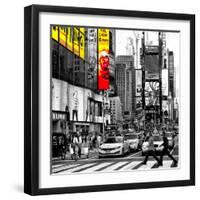 Safari CityPop Collection - Times Square Lion King IV-Philippe Hugonnard-Framed Photographic Print