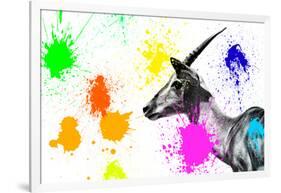 Safari Colors Pop Collection - Antelope Profile IV-Philippe Hugonnard-Framed Giclee Print