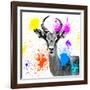 Safari Colors Pop Collection - Antelope Reedbuck III-Philippe Hugonnard-Framed Giclee Print