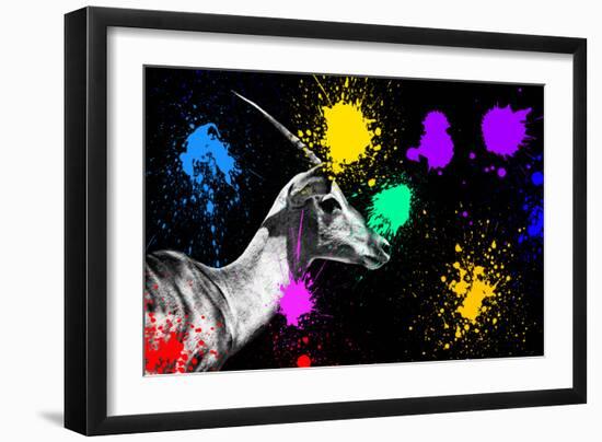 Safari Colors Pop Collection - Antelope V-Philippe Hugonnard-Framed Giclee Print