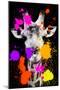 Safari Colors Pop Collection - Giraffe II-Philippe Hugonnard-Mounted Giclee Print