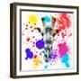 Safari Colors Pop Collection - Giraffe III-Philippe Hugonnard-Framed Giclee Print
