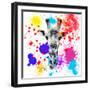 Safari Colors Pop Collection - Giraffe III-Philippe Hugonnard-Framed Giclee Print